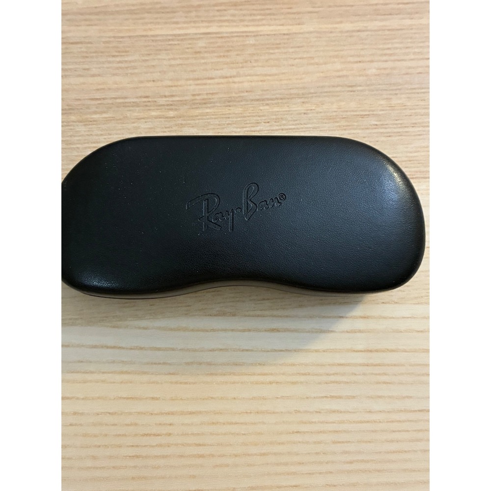 Ray-Ban Black Hard Shell Clamshell Eyeglass Sunglasses Case Protective Accessory
